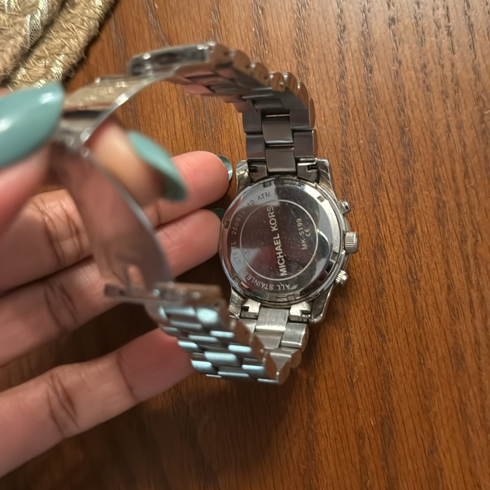 Silver Michael Kors Watch - Picture 3 of 4